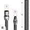 Flextron Gas Line Hose 1/2'' O.D.x60'' Length 1/2" FIPx3/8" MIP Fittings, Stainless Steel Flexible Connector FTGC-SS38-60F - alternate 4